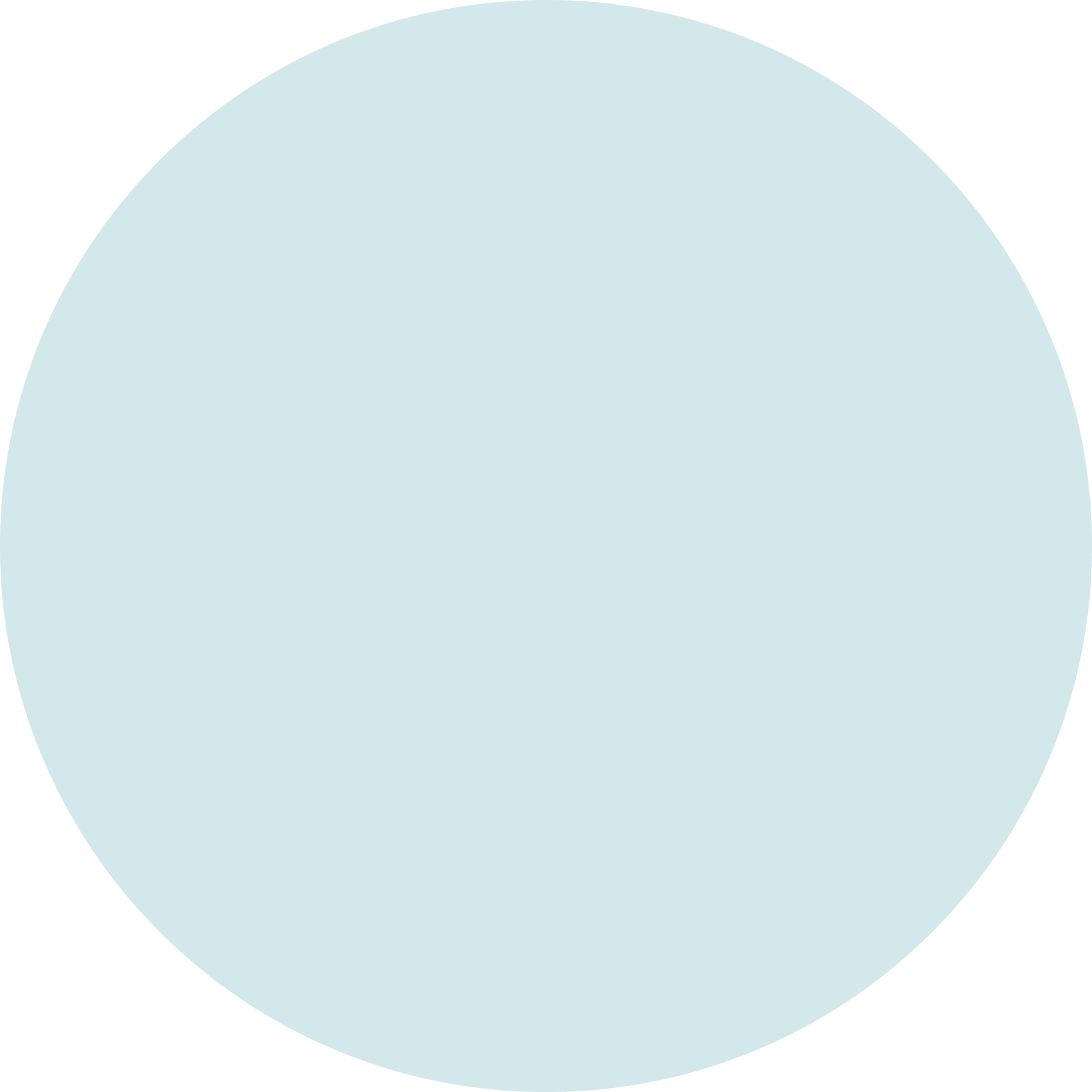 Blue circle